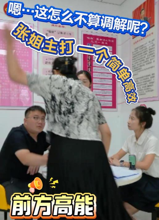 嗯……这怎么不算调解呢？